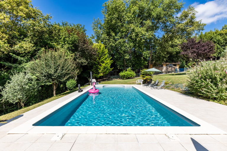 MAISON FAMILIALE POMPIGNAC JARDIN PAYSAGE & ARBORE PISCINE