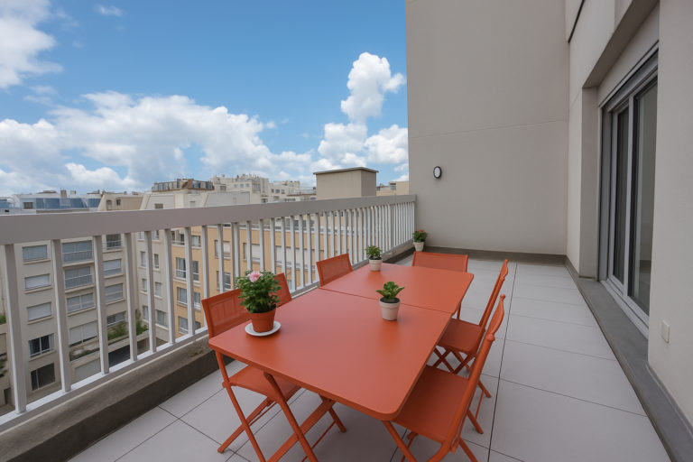 Charonne - T1 avec terrasse